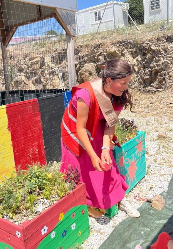 Carine's ervaringen tijdens een stage op Lesbos: 'Meer geluk onder vluchtelingen?'