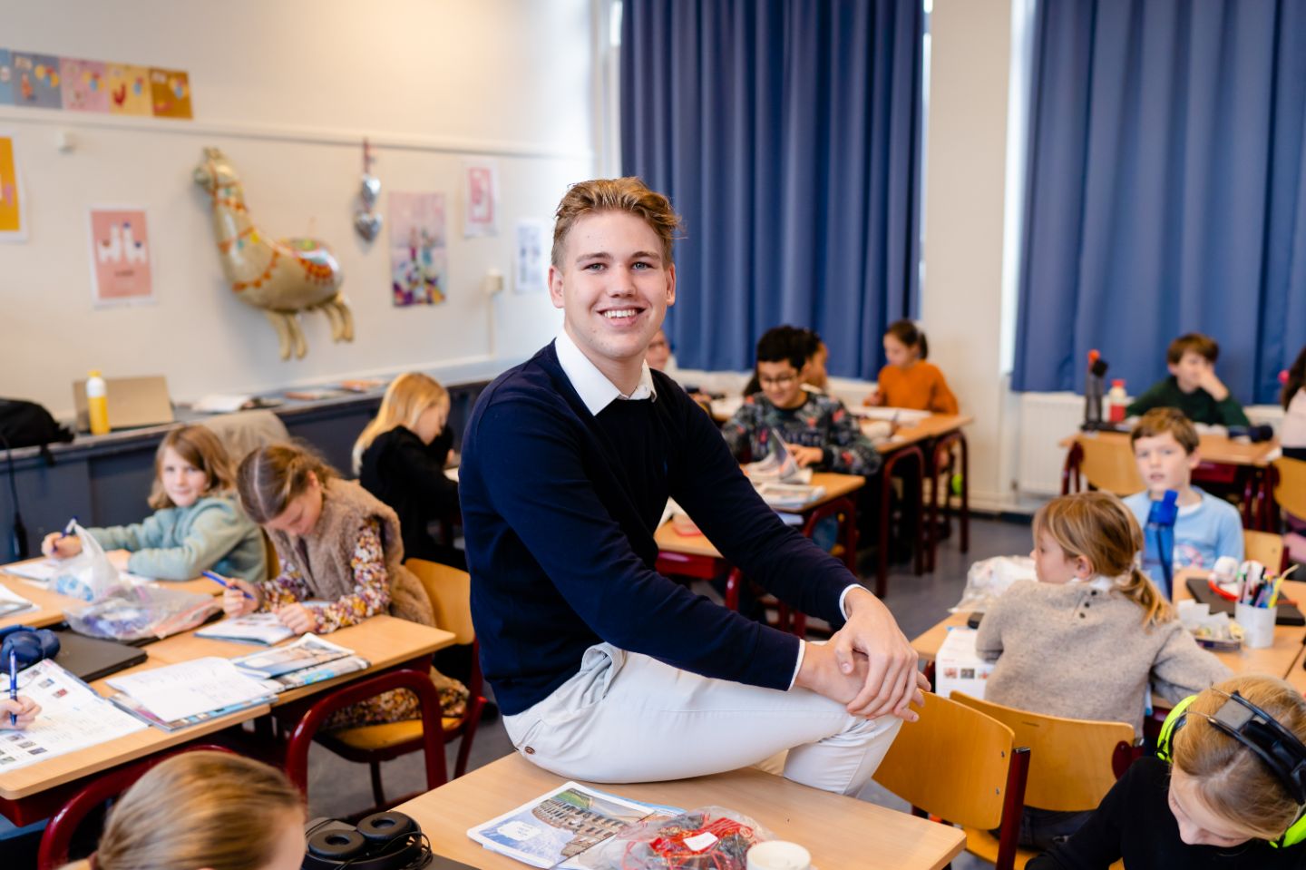 'Als meester is geen dag hetzelfde, dat maakt het vak zo leuk'