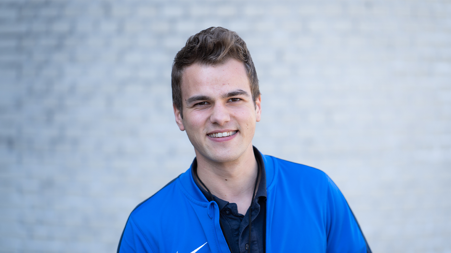 Chris wil zijn vaardigheden blijven verbeteren