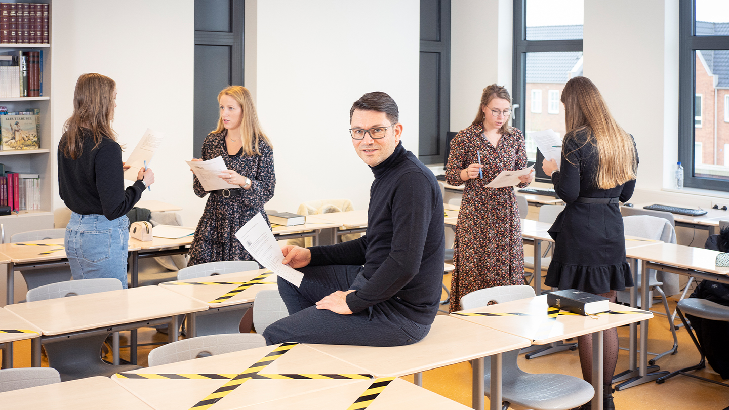‘Ik ben en blijf een onderwijzer'